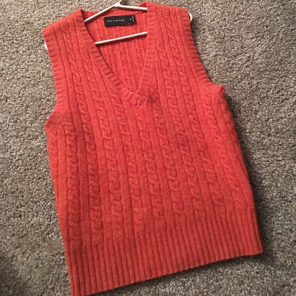 The limited cashmere vest